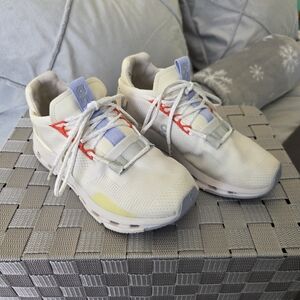 On Running Womens Cloudnova Sneakers White